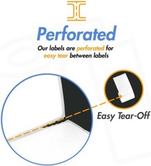 2 Rolls 4″ X 6″ Direct Thermal Shipping 500 Labels for Zebra Eltron ZP450 LP2844