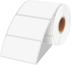 2×3 Inch White Removable Thermal Labels,Waterproof Thermal Label,300 Sheets p…