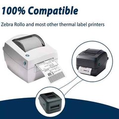 6 Rolls 250 Labels 4X6 Shipping Direct Thermal for Zebra LP 2844 Eltron ZP450