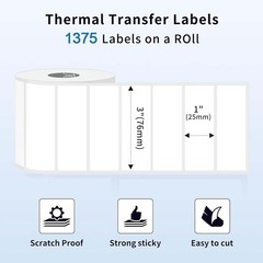 1-5Rolls 1″x3″ Direct Thermal Barcode Address Labels FNSKU/UPC/FBA Sticker