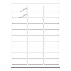 Methdic Address Labels 1″ x 2-5/8″ 900 Labels Sticker Paper for Laser/Ink Jet
