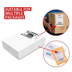1000-4000 Premium 8.5X 5.5″ Half Sheet Self Adhesive Shipping Labels 2 Per Sheet