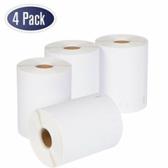 4 Rolls 220 Thermal Shipping Labels 4×6 Compatible DYMO 4XL LabelWriter 1744907