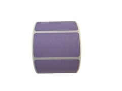Direct Thermal Labels- 2×1.25 Lavender Color 1000 labels per roll, 1-10 Rlls