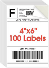 4X6 Inch Shipping Address Labels,For Inkjet or Laser Printer, USPS Postal Mailin