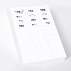 8.5”x 11” Shipping Labels for Laser and Inkjet Printer 30 Per Sheet 100 Sheets