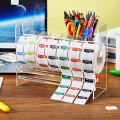 7000 Pcs Day of The Week Labels Food Labels with Adjustable Label Dispenser M…