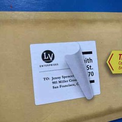 Avery TrueBlock Shipping Labels 150 Labels 3 1/3”x4” 5264 Laser Printer SureFeed