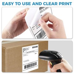 Direct Thermal Shipping Labels, Fanfold Direct Thermal Label – 4″x6″, 1000-6000