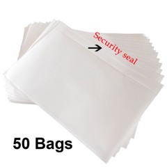 50 Clear Envelope Pouches 6×9 Slip Plastic Self Adhesive Shipping Label Packing