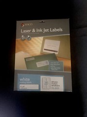 Maco Laser/Ink Jet 24 Sheets ML2025- 480 Labels, Self-Adhesive