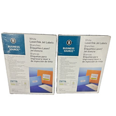 2″ x 4″ Ink Jet & Laser Printer Shipping Labels 26116 White 2 Packs 2000 label