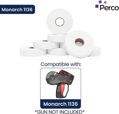 Pricing Labels for Monarch 1136 White – 14,000 Labels w/ 8 Rolls Value Pack, …