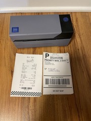 Rollo X1038 Label Printer Direct Thermal Printer Tested And Working. No Cords