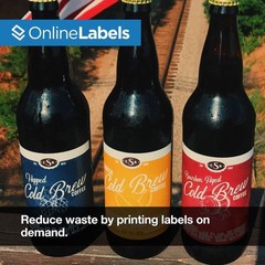 OnlineLabels 4″ x 4″ Labels – White Matte – Inkjet/Laser – 2,000 Sheets