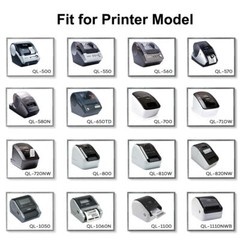 Shipping Address Labels for Brother DK-2205 DK-1241 DK-2243 for QL-500 QL-700