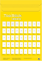 Self Adhesive Multipurpose Labels, 40 Labels per A4 Sheet, 100 Sheets, 52.5 X 29