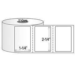 54 Rolls 2.25×1.25 Direct Thermal Shipping Labels for Zebra & Rollo – 1000/Roll