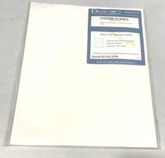 DeskTop 6up 3-1/3″ Round Labels For Inkjet & Laser Printers 25 Sheets -Lot of 14