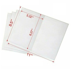 Round Corner 1000 Shipping Labels 8.5×5.5 Half Sheet Self Adhesive Labels Paper