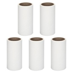 5 Rolls Lint Roller Refills Replacement Dust Cleaning Remover Sticky