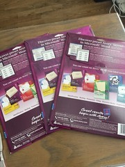Avery 8667 Easy Peel Clear Mailing Labels 1/2” X 1 3/4” – 2000 Labels -3 Packs