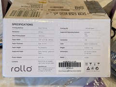 Rollo X1038 USB Shipping Label Printer Direct Thermal 4×6 Label Printer Tested