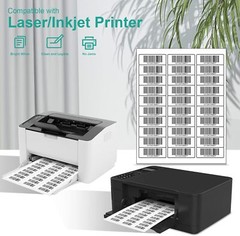 1000 Sheets 1″x2-5/8″ Address Shipping Labels Stickers 30-UP for Inkjet & Laser
