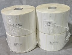 Zebra PolyPro 3000T 3″ x 1″ Thermal Transfer Labels 4 Rolls 2100 Ea 8400 Total