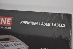 Lot of 2 Packs Uline Premium Laser Labels 3″ x 2″ White Sheets S-19643