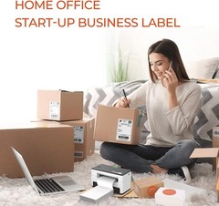 Thermal Direct Shipping Label – Commercial Grade | 4×6 Thermal Labels, No BPA