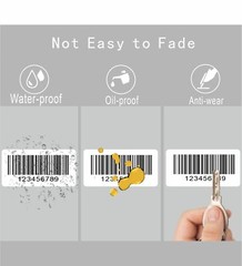 Direct Thermal Labels for Barcodes – 2×1 Inch Compatible with Desktop Printers