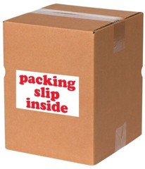 500 Roll Packing Slip Inside Tape Logic Preprinted Shipping Labels SCL556 3 x 5
