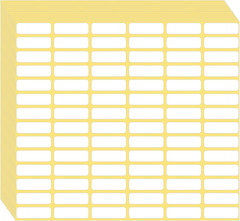 1680 Pcs Matte White Labels Blank Stickers Small Sticky Labels Removable Price T