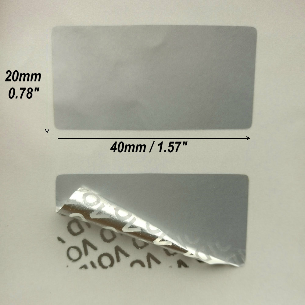 warranty void stickers Tamper Proof Labels warranty Security Seal Labels 400pcs