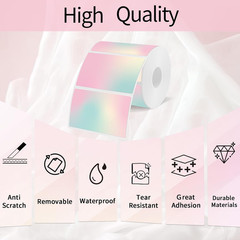 3X2 Inch Pink Direct Thermal Labels for Shipping, Barcodes, Address, Waterproof