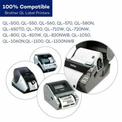 Shipping Address Labels for Brother DK-2205 DK-1241 DK-2243 for QL-500 QL-700