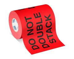 Jumbo Pallet Protection Labels – “Do Not Double Stack”, 8″ x 10″ Roll of 250