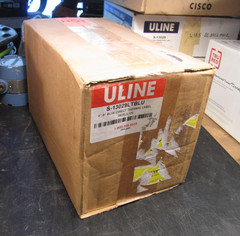 Uline 4×6 Blue Direct Thermal Labels Case 36 Rolls S-13029LTBLU Zebra