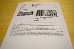 1000 Rounded Corner Shipping label sheets, 2 labels per, 2000 Total Labels