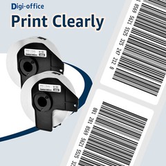 2Rolls Replace for Brother DK-1201 1.1″ x 3.5″ Address Label QL Label Printer
