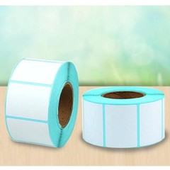 1100Pieces 30x20mm Blank White Thermal Labels Rolls Self Adhensive Sticker