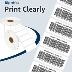 10Rolls 3×1 Direct Thermal 2000 Labels for Zebra Eltron 2844 ZP450 ZP500 ZP505