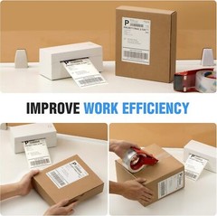 4″x6″ Direct Thermal Shipping Labels 500/Roll For Zebra Eltron Thermal Printers