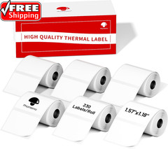 1.57″X1.18″(40X30Mm) Label, 6 Rolls M110/M100/M150/M250/M220 Thermal Paper – Mul