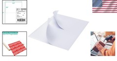 High-Quality 200 Shipping Labels – Easy Peel, Waterproof & Bonus Fragile Labels