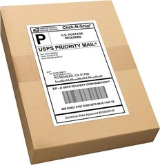 1000-4000 Premium 8.5X 5.5″ Half Sheet Self Adhesive Shipping Labels 2 Per Sheet