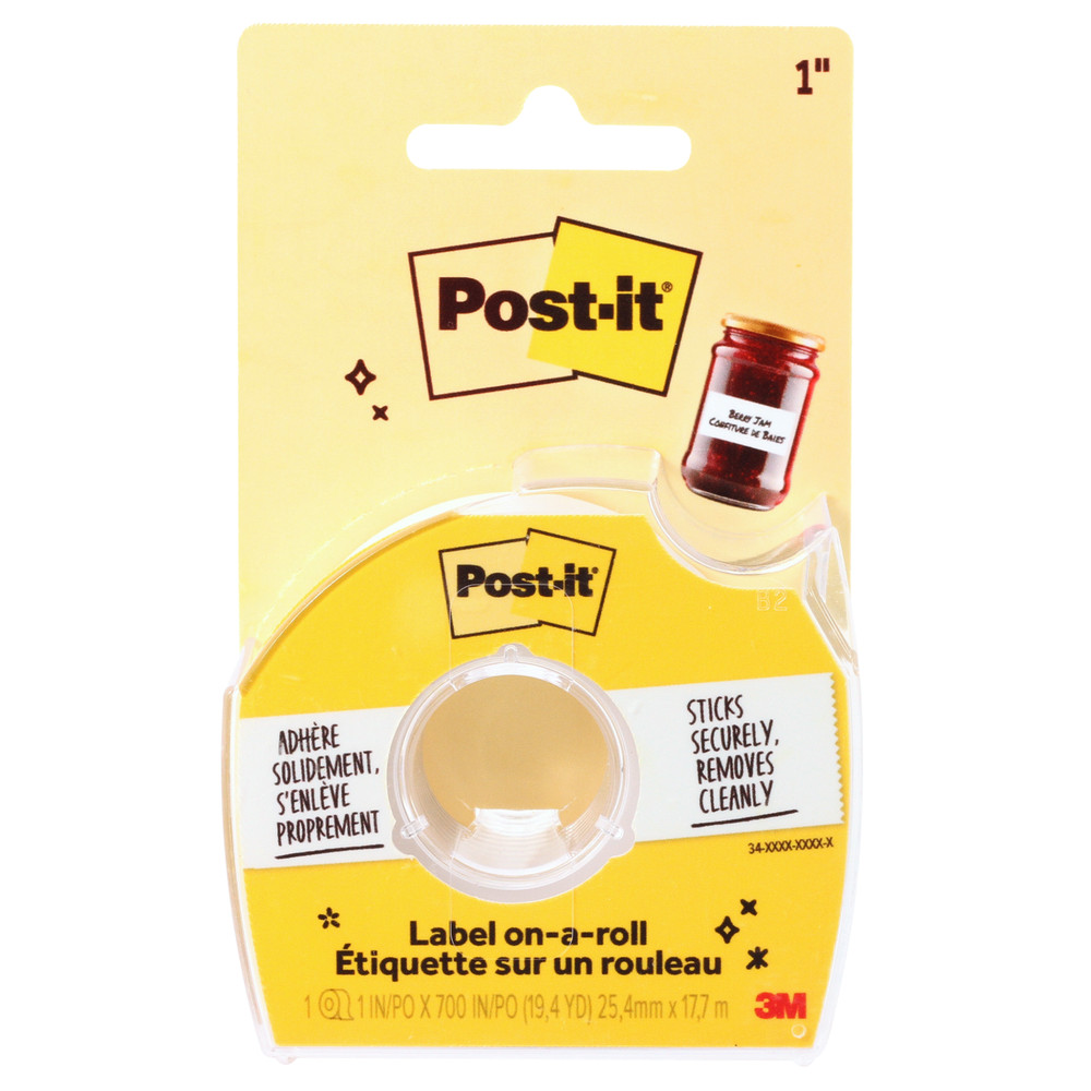Post-it Labeling and Cover-up Tape: 2 in. x 36 yds. (White) [6-pack] 695