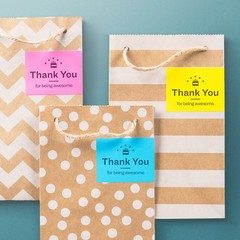 Bright Color Labels 2×2.6 Inch