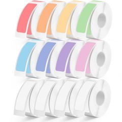 D30 Label Tape 12mm×40mm(0.47″x1.57″), D30 Label Maker Tape Self-Adhesive Lab…